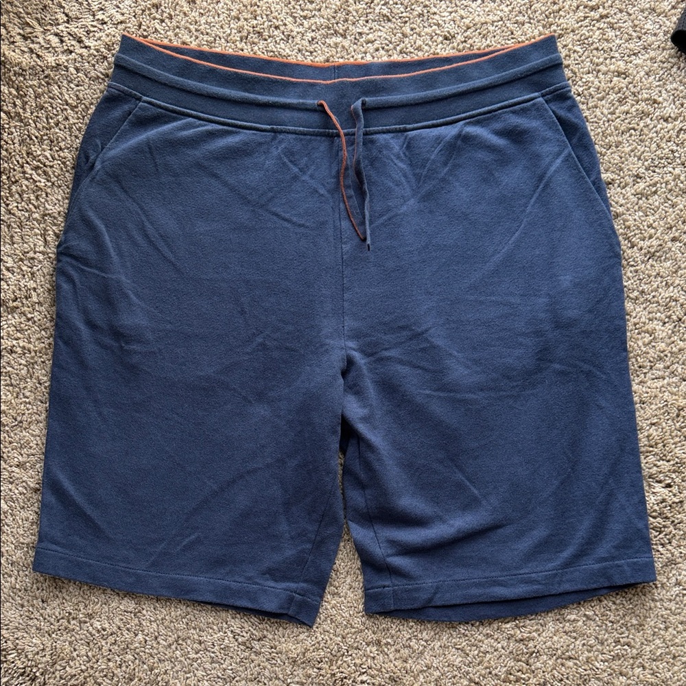 Loro Piana Dark Blue Athletic Shorts